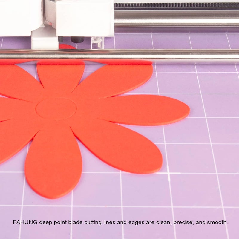 FAHUNG Deep Point Blade and Housing for Maker 3/Maker/Explore 3/Air 2/Air/One/Venture, Deep Cut Blade Cuts Thick Materials-Magnet, Chipboard/Thick Cardstock/Stiffened Felt/Foam/Cardboard - Image 4